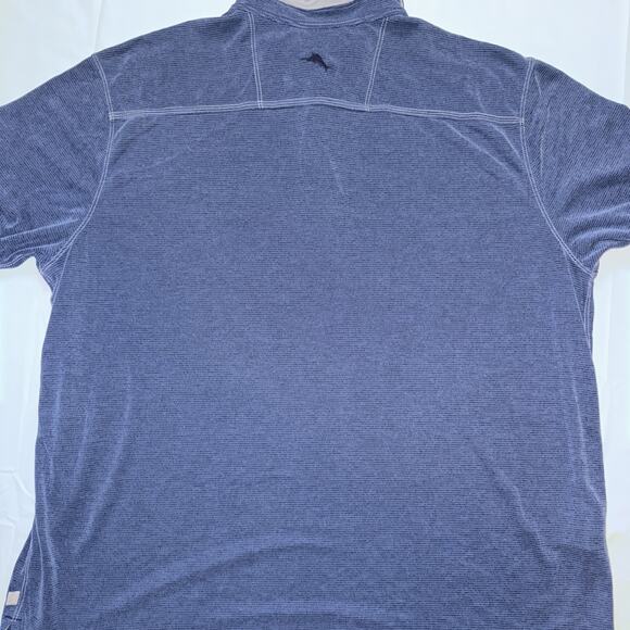 Tommy Bahama Yale University Polo Shirt Men XXL 2XL Embroidered Blue - Picture 7 of 8